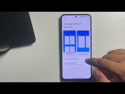 Redmi Note 12 How to show Memory status