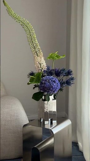 The statement steel vase your space needs ✨