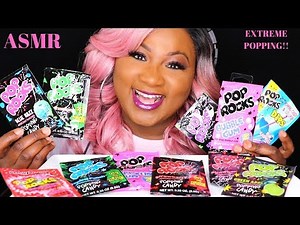 ASMR POP ROCKS EXTREME POPPING + CRUNCHY SOUNDS (NO TALKING)