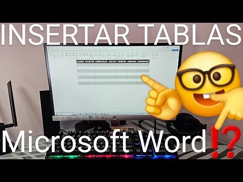 🔲✍ MAKING TABLES IN WORD (How to INSERT and EDIT a TABLE or CHARTS EASILY and FAST)