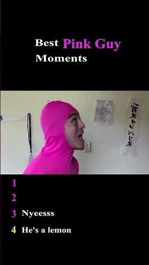 Ranking Pink Guy’s Most Legendary Moments