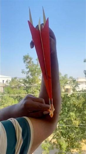 Paper Rocket Plane Flying Straight to the Sky! 🚀