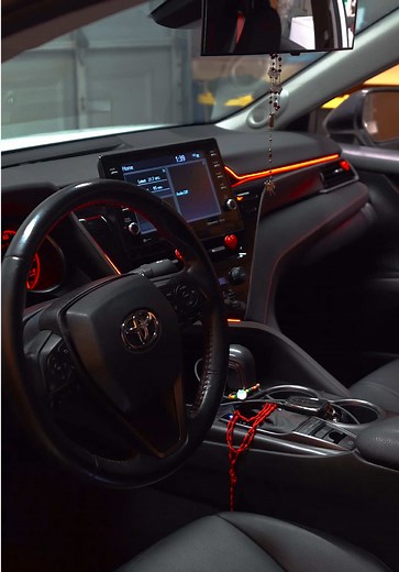 2021 Toyota Camry TRD Ambient Lighting Installation