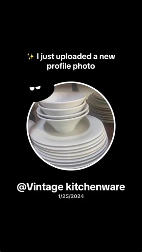 Vintage kitchenware on TikTok