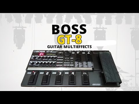 Boss GT-8 Guitar Multieffects Demo (Sound Walkthrough)