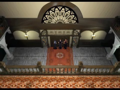 Resident Evil first scene (Jill) #4K@60 #AI #remastered high #quality HQ (CC subtitles) (1996, PS1)