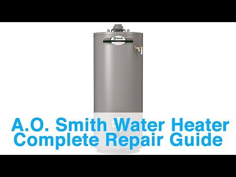 A.O. Smith Water Heater Complete Repair Guide - Includes Error Codes and Troubleshooting