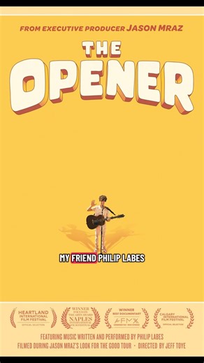 Come see The Opener next Monday! I’m moderating
