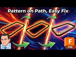 Fixing Pattern on Path in Fusion 360 — Complete Beginner-Friendly Solution