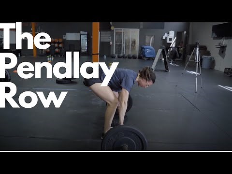 How to Perform the Pendlay Row | One The Best Ways To Improve Your Olympic Lifts