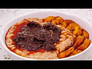 QUICK & EASY EWA AGONYIN RECIPE | NIGERIAN BEANS | THE KITCHEN MUSE #ewaagonyin #nigerianbeans