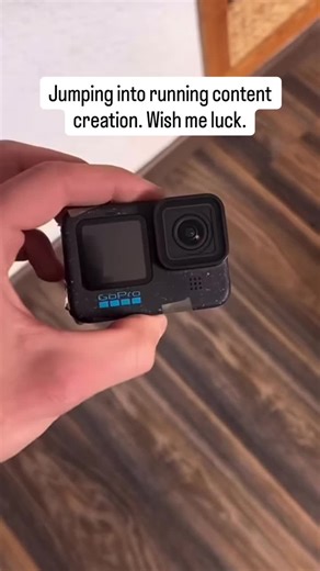 Wish him luck #gopro #sport #running #fyp #meme