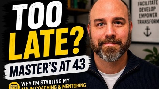 Is 43 Too Late to Start a Master’s Degree? (My Honest Answer) | Christopher Maguire