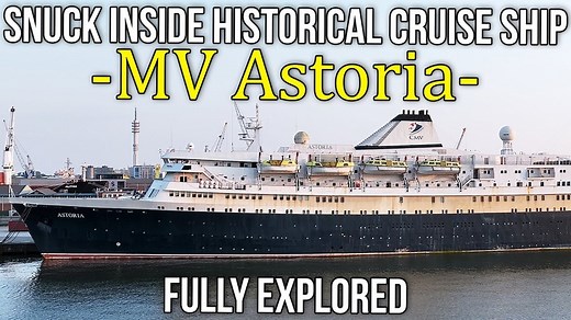 296K views · 3.1K reactions | Snuck inside historic cruise ship MV Astoria | Fully explored | Exploring the Unbeaten Path | Facebook