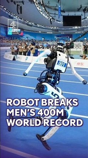 Chinese robot breaks men's 400m world record