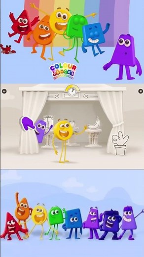 The Colourblocks Friends #19 - Yellow Colourblock for Kids - Colourblocks by Cbeebies