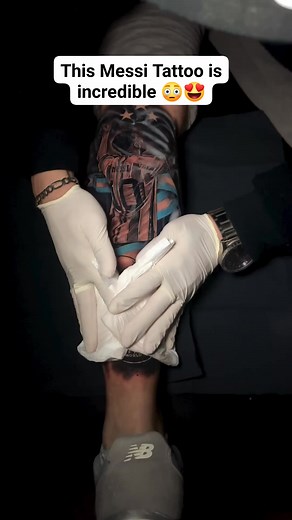 This Leo Messi tattoo is incredible. What an art 😍😳 | LEO MESSI FAN ZONE