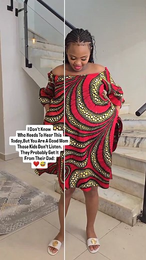 Hiyo Tabia Ni Ya Baba Yao. 😀😉... Not Just An Outfit --- It's An Attitude!!!! 'Ankarra Dresses' 💥Bold Prints Available 📞0758825903 For Assistance #pregnancy #maternity #mums #maternitydress #momtobe | Nila maternity and nursing wear