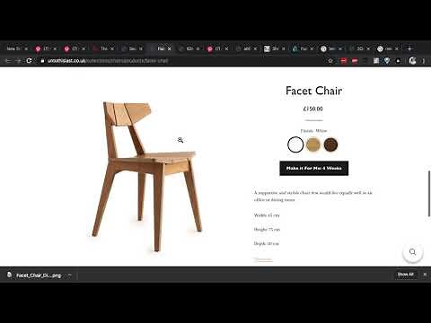 Fusion 360 Faceted Chair Design Tutorial