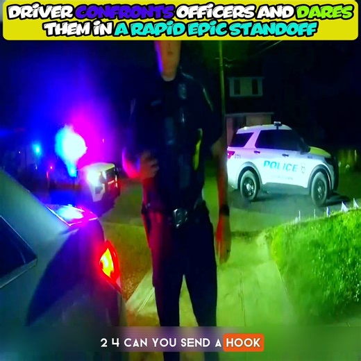 Driver CONFRONTS Officers And DARES Them In A Rapid Epic Standoff #bodycam | Code Blue Cam