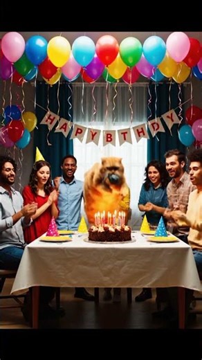 🎂 Orange Cat Brings a Grenade to a Birthday Party! (Epic Fail 😹)