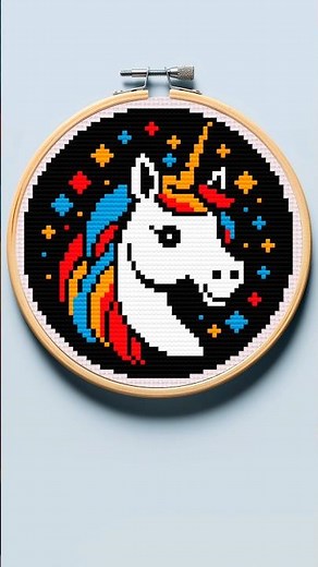 unicorn cross stitch pattern #crossstitch #crossstitchpattern