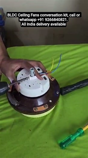 BLDC Ceiling Fans conversation kit, call or whatsapp +91 9266840821.All india delivery available