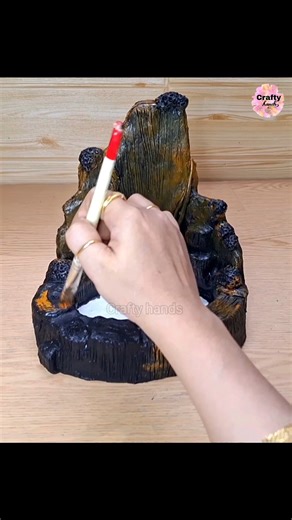 70K views · 1.6K reactions | Complete video tutorial of handmade fairy waterfall scene  | Crafty hands | Facebook