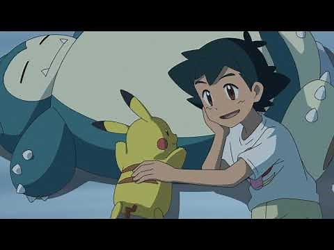 Ash Sings A Lullaby To Pikachu - Pokemon
