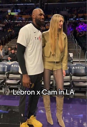 LeBron James & Cameron Brink Celebrate 30 Seasons of WNBA in LA