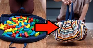DIY Drawstring Toy Bag For Storage & Organization