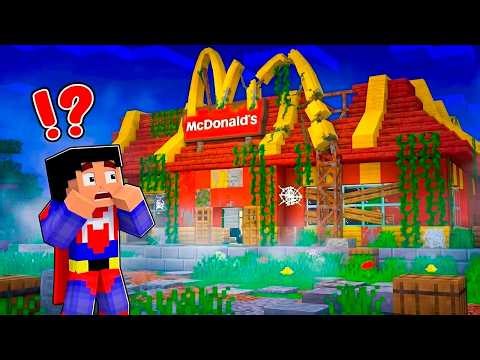 We found the ABANDONED MCDONALD'S in Minecraft