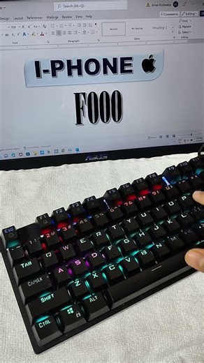 I-Phone | MS Word Symbol Shortcut Key