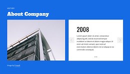 About construction company - Html Code Example by Nicepage
