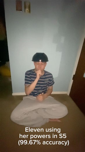 Eleven using her powers in S5 (99.67% accuracy)