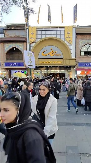 Tehran Grand Bazaar Walking Tour | Vibrant Market Life & People Watching!