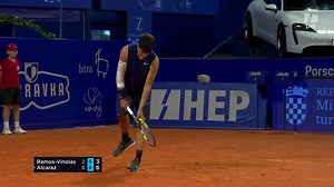 MATCH POINT: C. Alcaraz Garfia def. A. Ramos-Vinolas; Croatia Open Umag SF