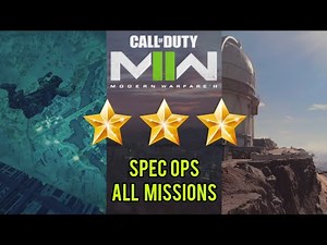 Call of Duty: Modern Warfare 2 (2022) | SPEC OPS MODE [3-STARS] ALL MISSIONS - Full Story