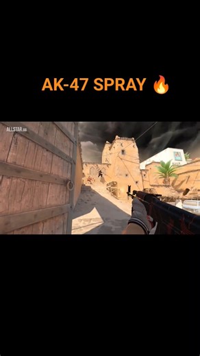 AK-47 Spray Transfer Mastery🔥 | CS2 | #shortsfeed #shorts #youtubeshorts #cs2 #gaming #gamingshorts