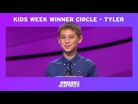 Kids Week Winner Circle - Tyler | JEOPARDY!