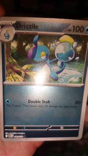 Drizzile pokémon card