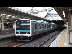 JR京浜東北線209系すれ違い/JR 209 Series Keihin-Tōhoku Line/2008.03.05