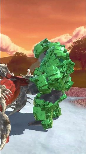 SKELETON FISH VS GREEN GOBLIN Animal Revolt Battle Simulator #battle