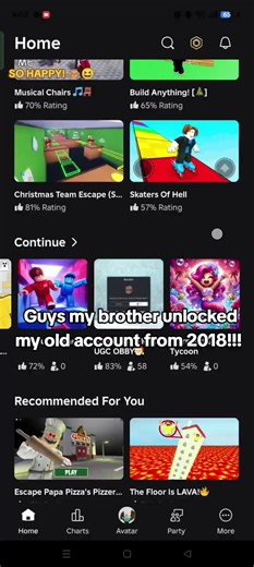 Unlocking My Old Roblox Account from 2018