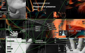 代码生成艺术/ MAX视听；{存在的存在感}