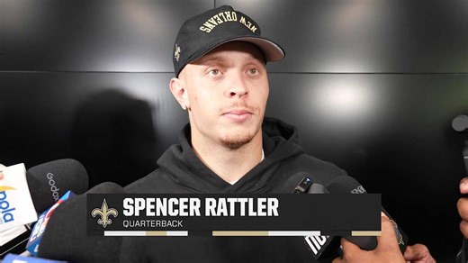 Spencer Rattler on Las Vegas defense, Foster Moreau | Raiders vs. Saints NFL Week 17