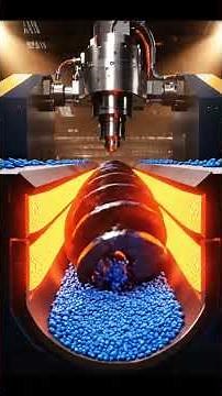 How It’s Made Plastic Chairs | Satisfying Injection Molding Process