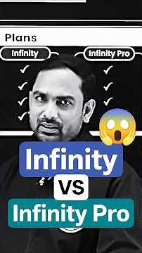 Normal vs Infinity vs Infinity Pro - Which Batch is Worth It? #pw #shorts