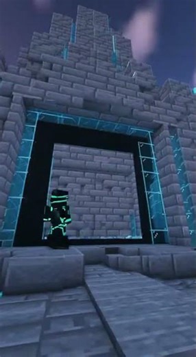 Minecraft: I Built a MASSIVE Futuristic Castle in 30 Seconds!