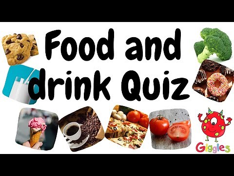 Food and Drink Quiz - quiz for kids and ESL classes